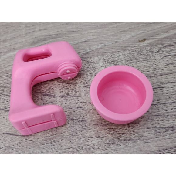 Vintage Barbie Accessories Shopping Cart Cooler Keyboard Radio Mixer Grill Table - Picture 10 of 14